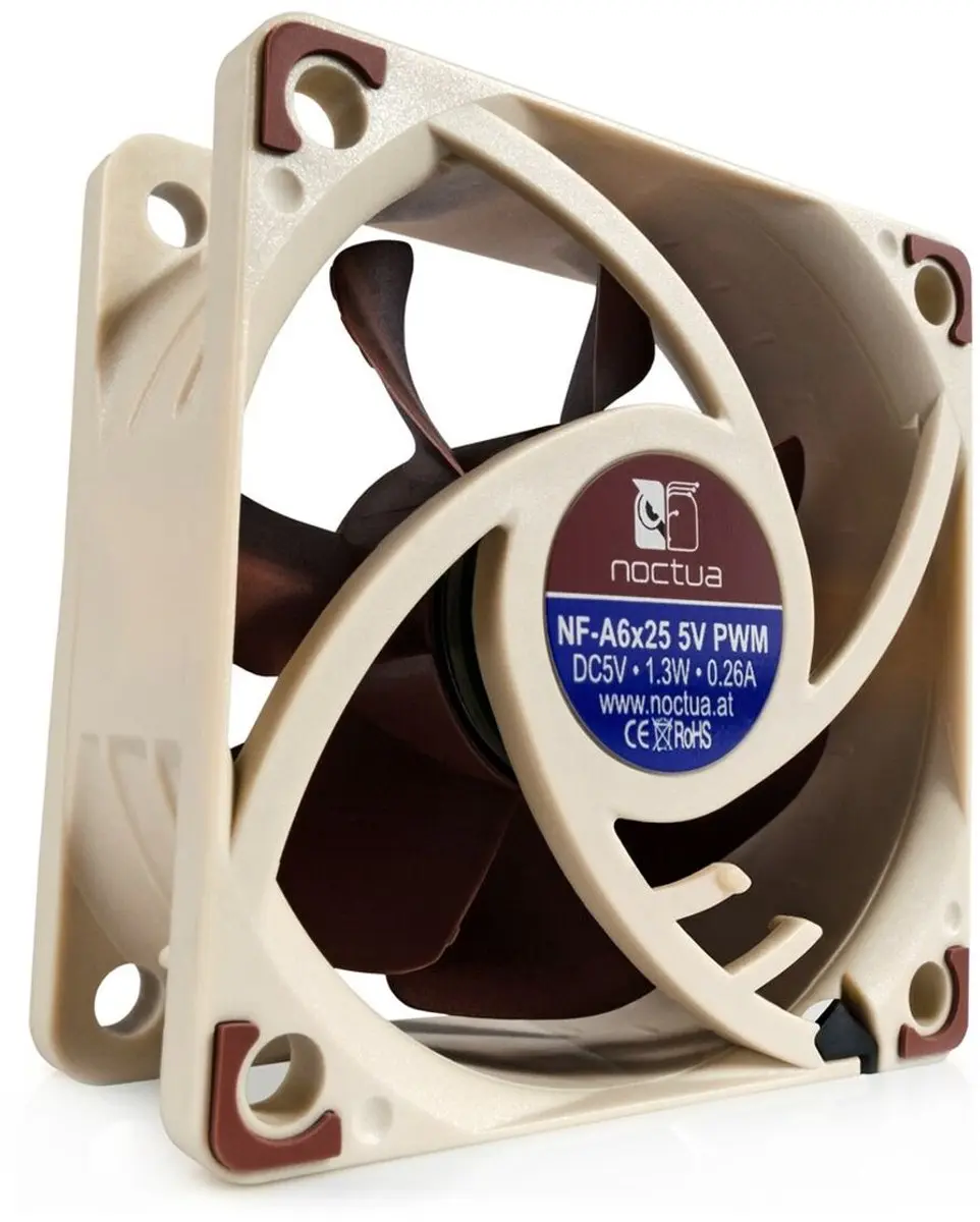 Noctua NF-A6x25 PWM 5V Ventilator 6cm - 29.2 m³/h