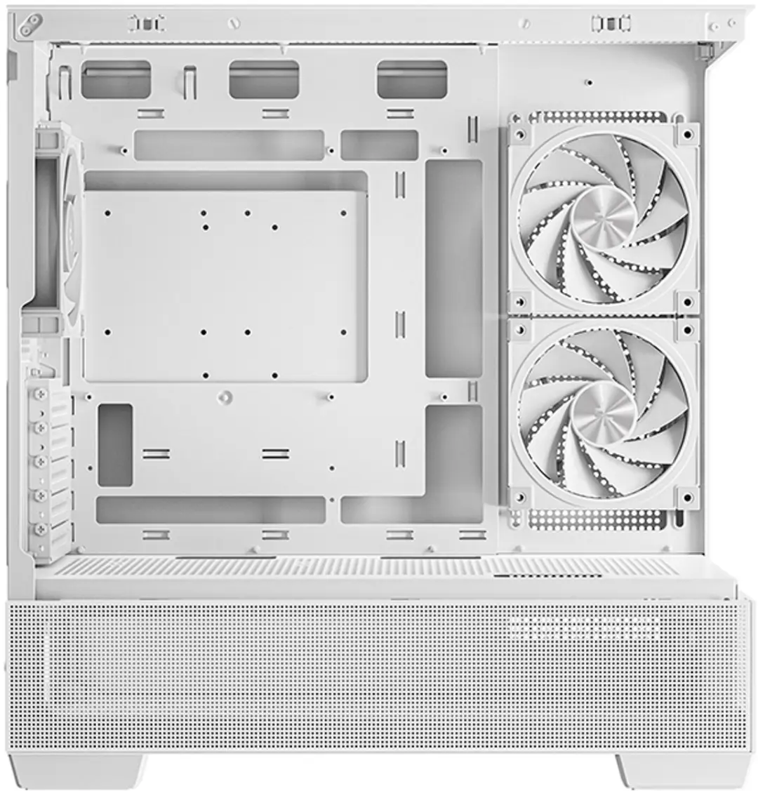 DeepCool CG380 3F WH Midi Tower - Wit