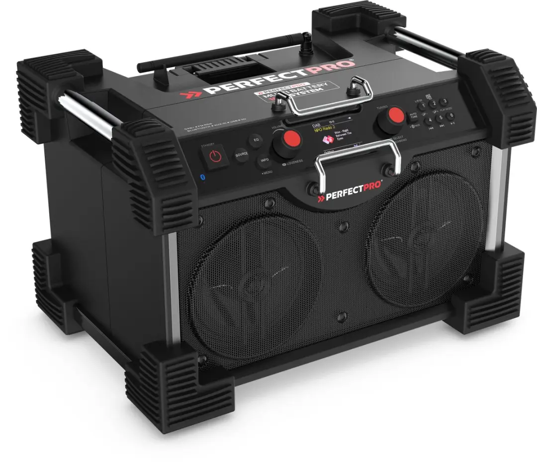 PerfectPro Rockhart 18V Bouwradio