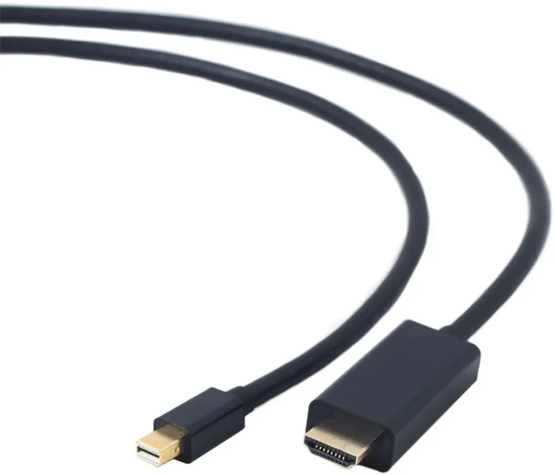 Cablexpert Gembird CC-mDP-HDMI-6 Mini DisplayPort naar HDMI Kabel 4K - 1.8m - Zwart