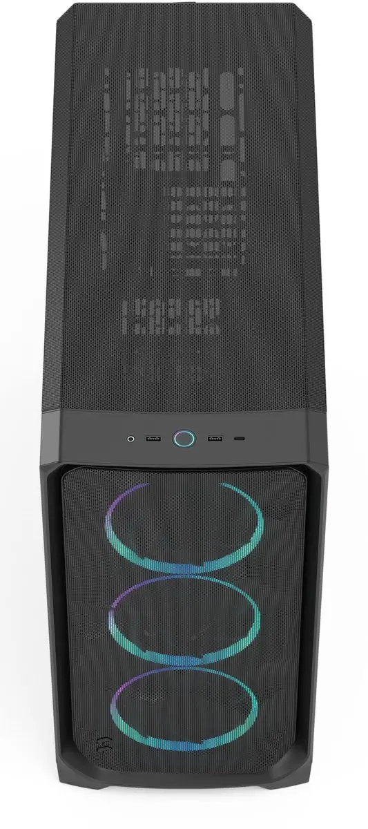 Fractal Design FD-C-MES3X-04 Meshify C Computerbehuizing - 3 Ventilatoren