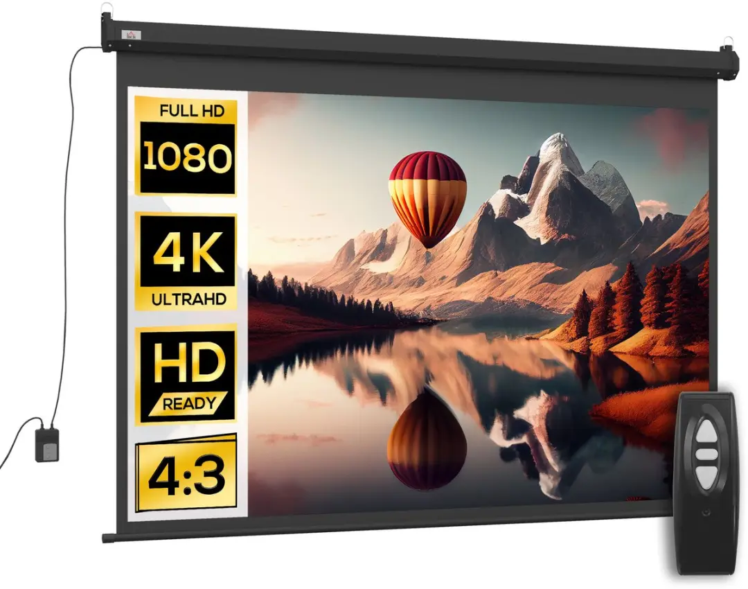 Homcom Projectiescherm 203x152cm