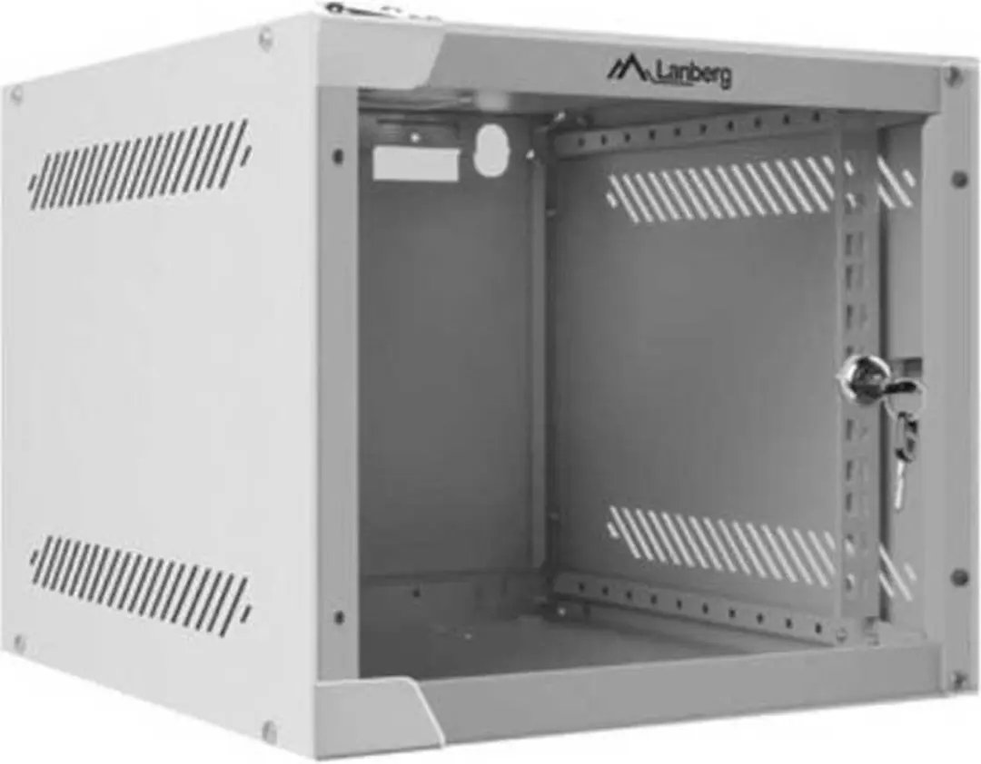Lanberg 10 Inch Wandrack 4U 280x310mm - Grijs