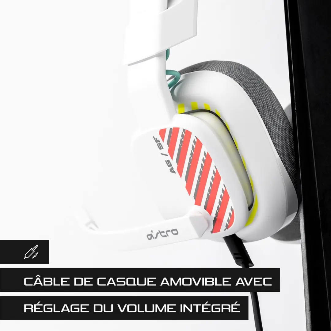 ASTRO Gaming A10 Gen 2 Headset Wit - 40mm Drivers - afbeelding 5 van 6