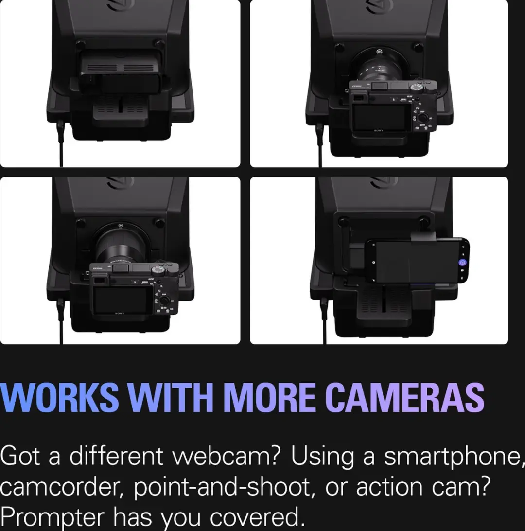 Elgato Prompter 10WAD9901 Teleprompter - Zwart