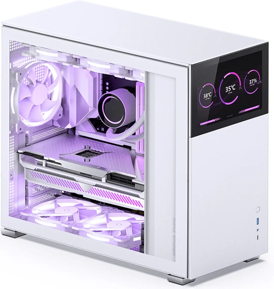 Jonsbo D41 STD Midi Tower - Wit