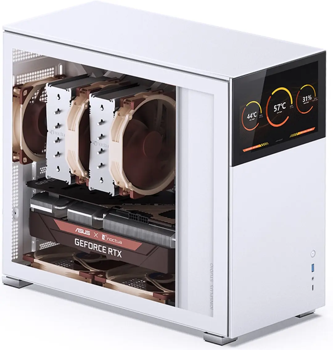 Jonsbo D41 STD Midi Tower - Wit