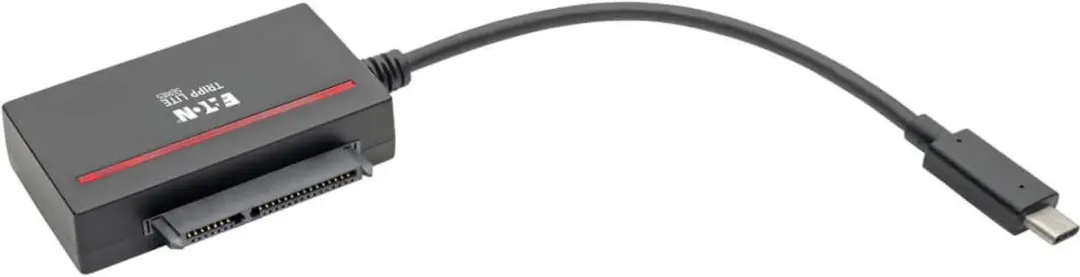 Tripp Lite U438-CF-SATA-5G USB-C/Thunderbolt 3 Adapter - CFast 2.0 & SATA III - Zwart