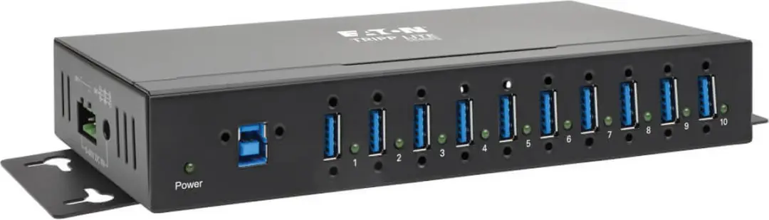 Tripp Lite U360-010-IND USB 3.0 Hub 10 Poorten - Zwart