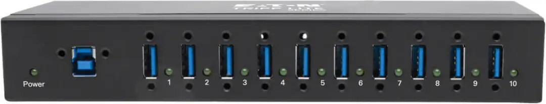Tripp Lite U360-010-IND USB 3.0 Hub 10 Poorten - Zwart