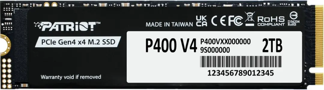 Patriot P400 V4 M.2 SSD 2TB