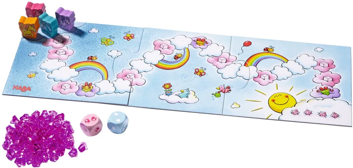 Haba Eenhoorn Flonkerglans Spel - 2-4 Spelers