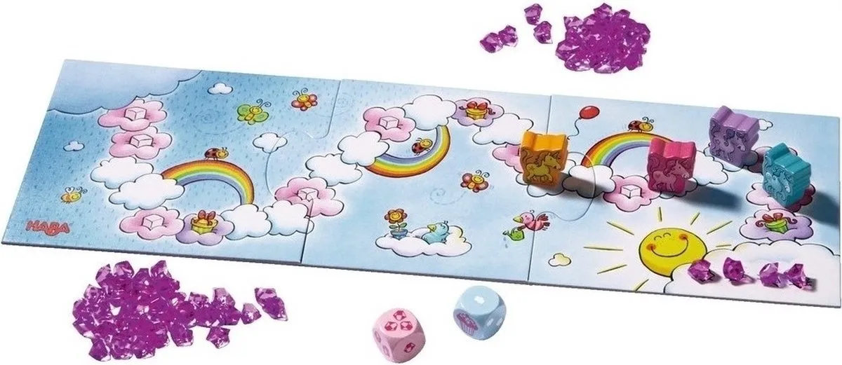 Haba Eenhoorn Flonkerglans Spel - 2-4 Spelers