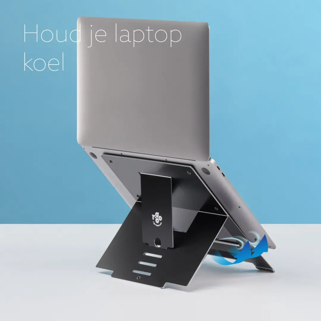 R-Go Riser Flexible RGORISTBL Laptopstandaard - Verstelbaar - Zwart
