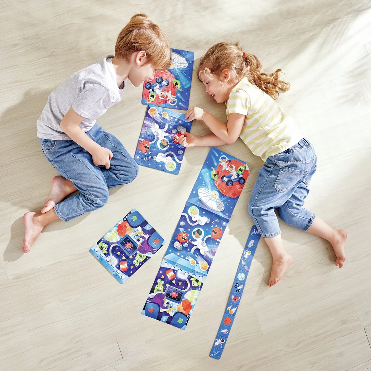 Hape Ruimte-avontuur Puzzel 1000 Stuks - Multicolor