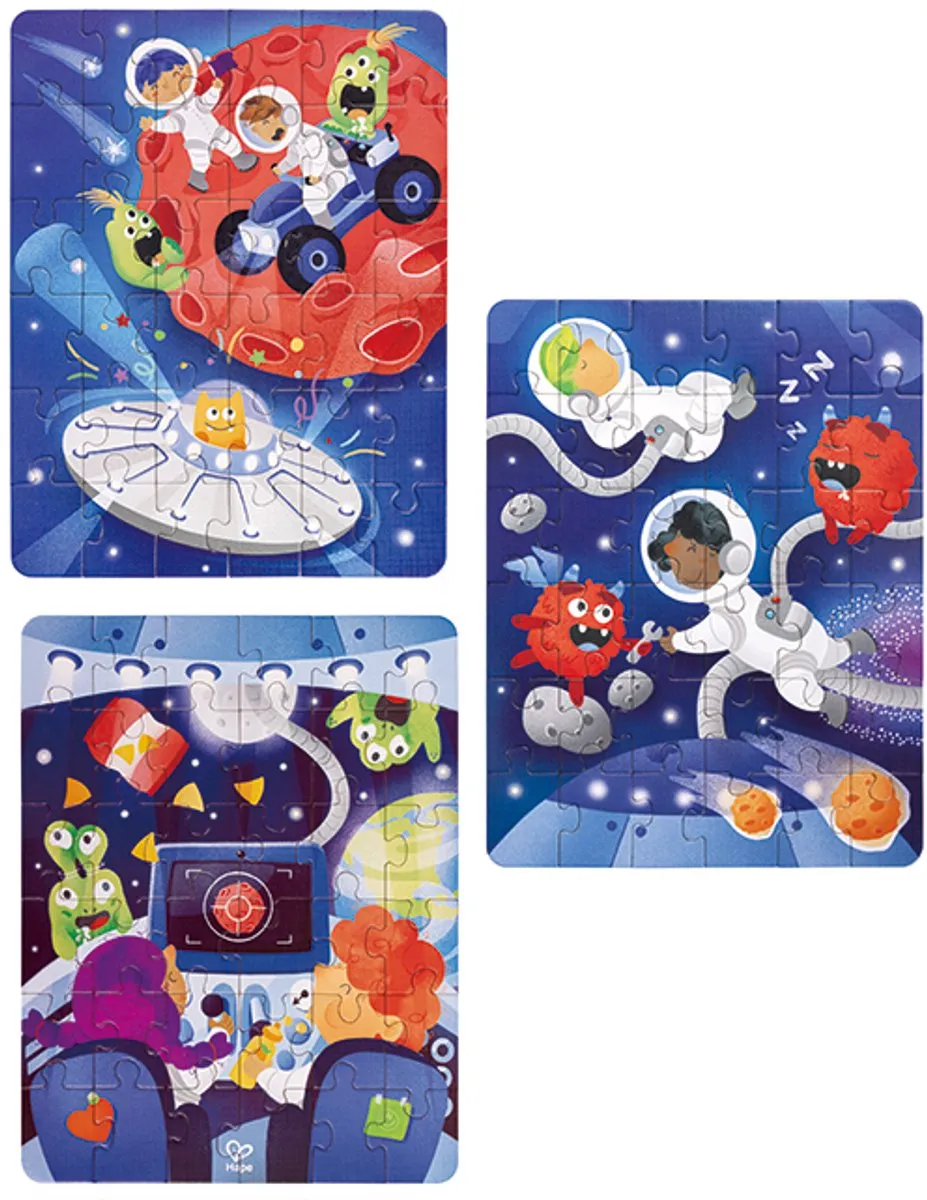 Hape Ruimte-avontuur Puzzel 1000 Stuks