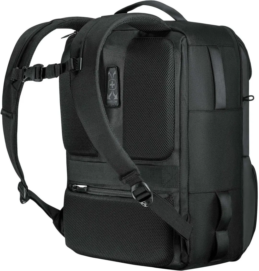 Wenger UrbanOne 15.6" Travel Backpack 33L - 9 Vakken - Zwart