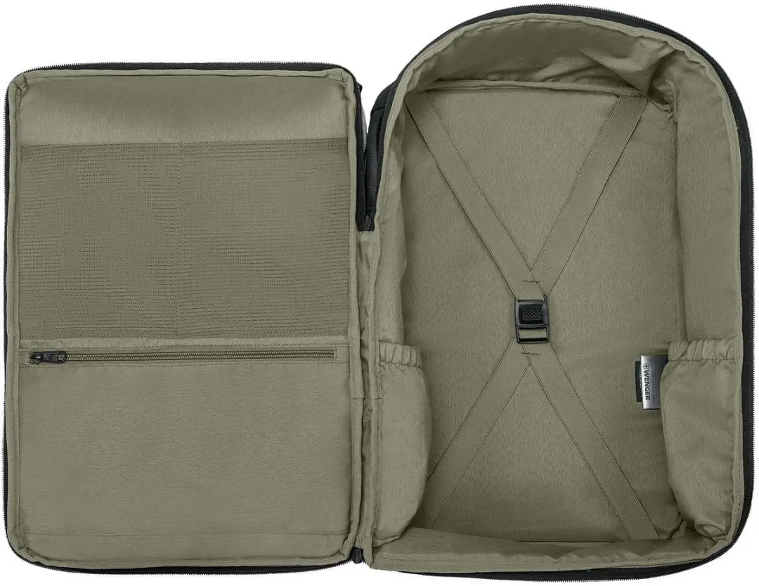 Wenger UrbanOne 15.6" Travel Backpack 33L - 9 Vakken - Zwart