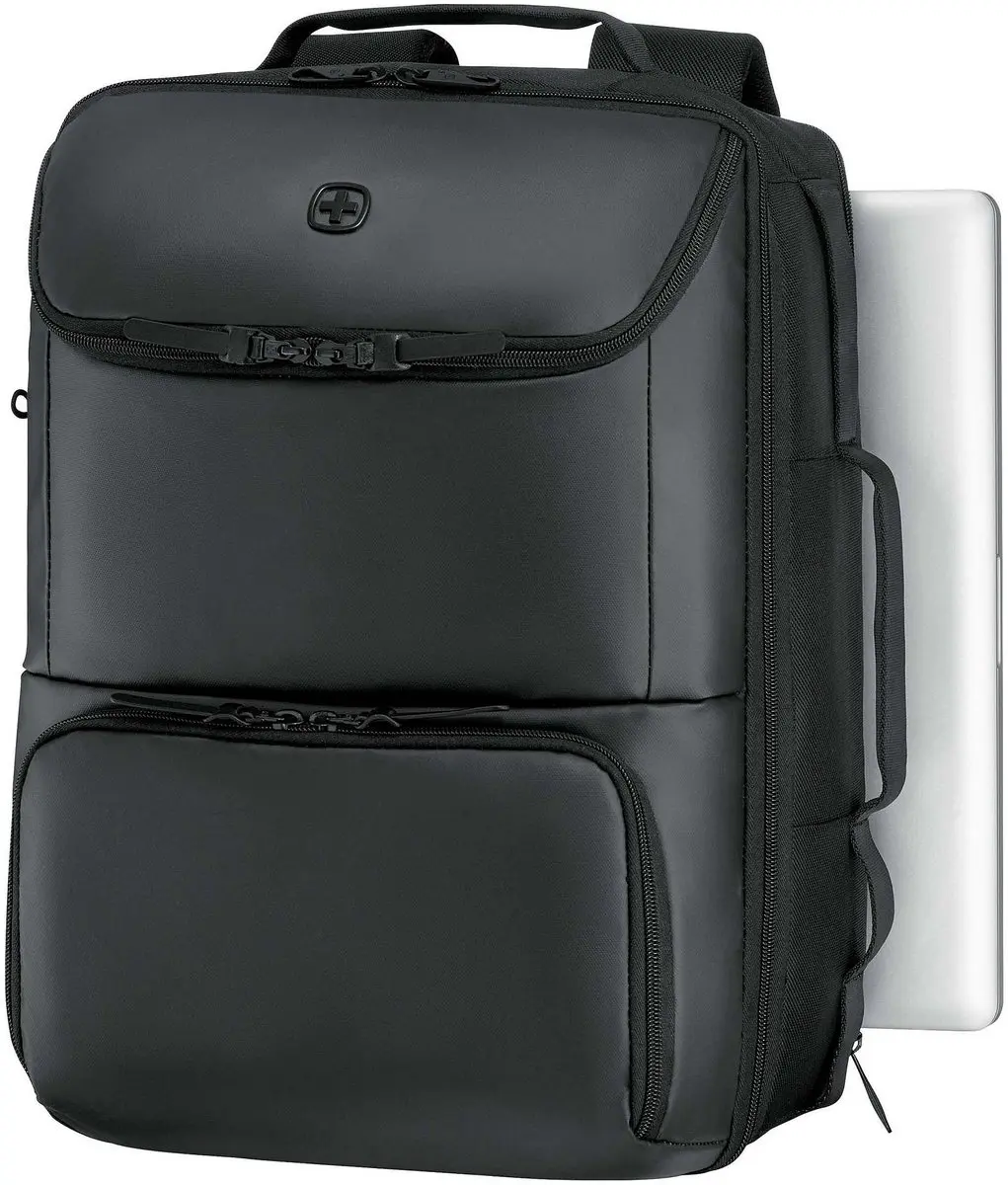 Wenger UrbanOne 15.6" Travel Backpack 33L - 9 Vakken - Zwart - afbeelding 6 van 6