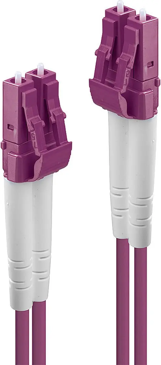 Lindy Glasvezelkabel 10m OM4 50/125µ - LC/LC - Pink