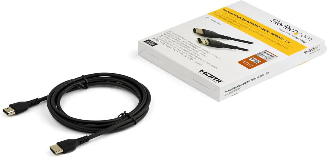 Startech RHDMM2MP HDMI Kabel 4K Ultra HD - 2m - Zwart