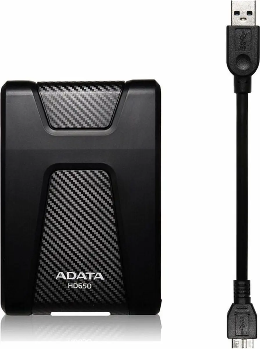 ADATA HD650 Externe Harde Schijf 2TB - Zwart