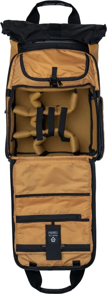 Wandrd PRVKE Lite 11 Rugtas - 13 inch - Geel/Zwart