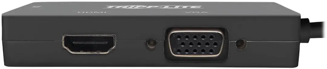 Tripp Lite P137-06N-HDVK6B Video Kabel Adapter - 0,15m - Mini DisplayPort/VGA/HDMI/DVI - Zwart