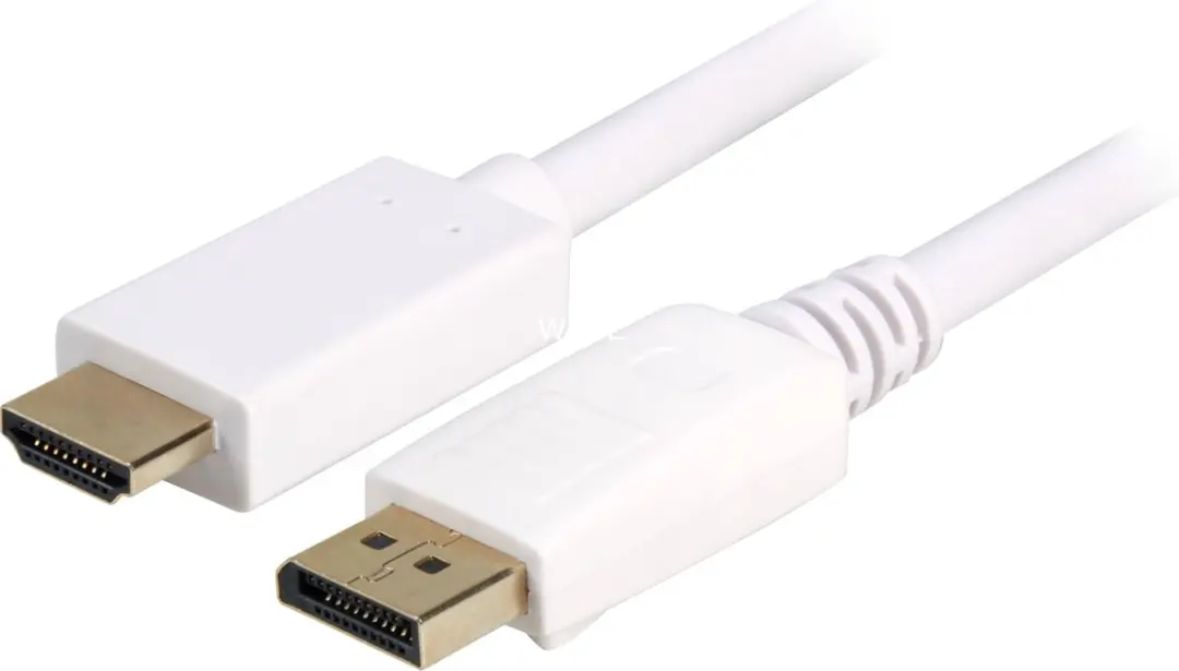 Sharkoon DisplayPort 1.2 naar HDMI Kabel - Wit