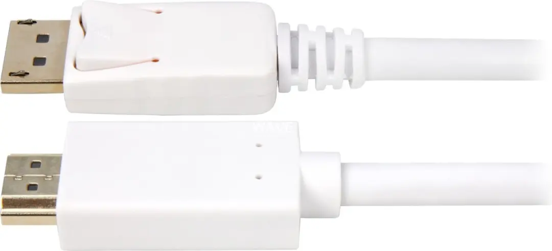 Sharkoon DisplayPort 1.2 naar HDMI Kabel - Wit