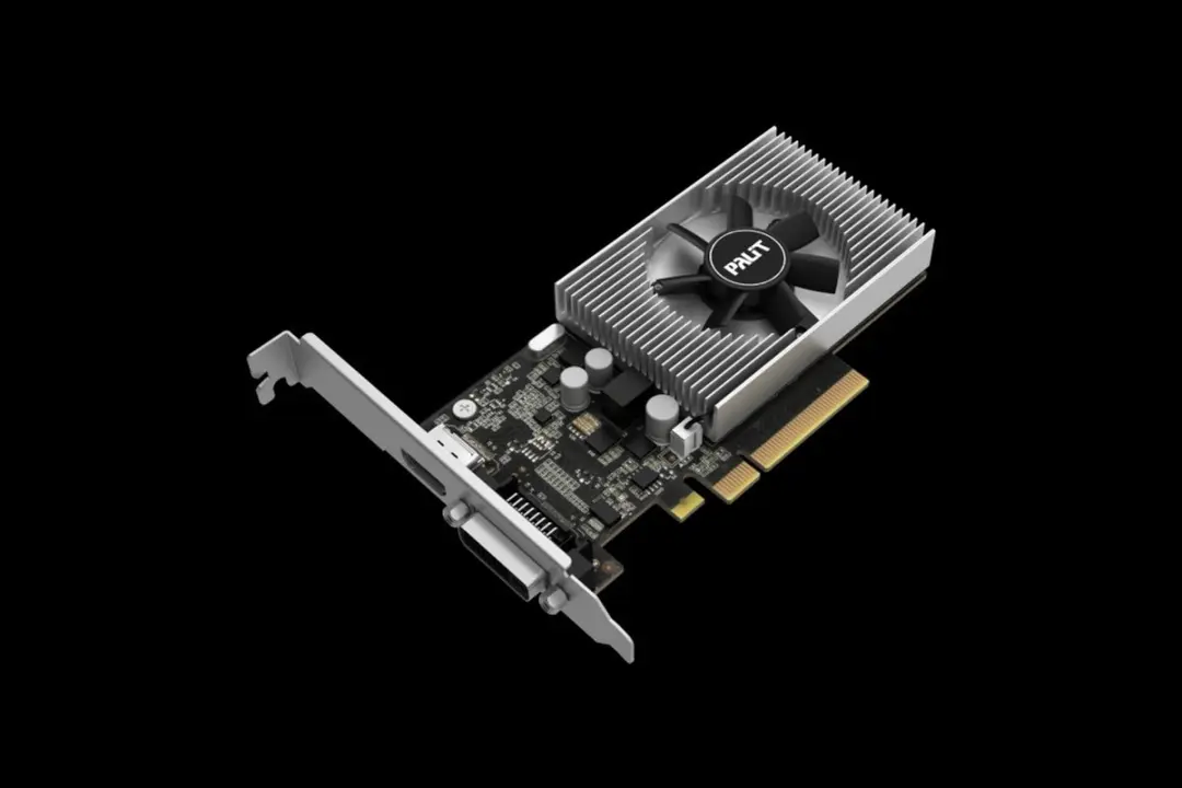 Palit GeForce GT 1030 NEC103000646-1082F Videokaart - 2GB GDDR4 - Zwart