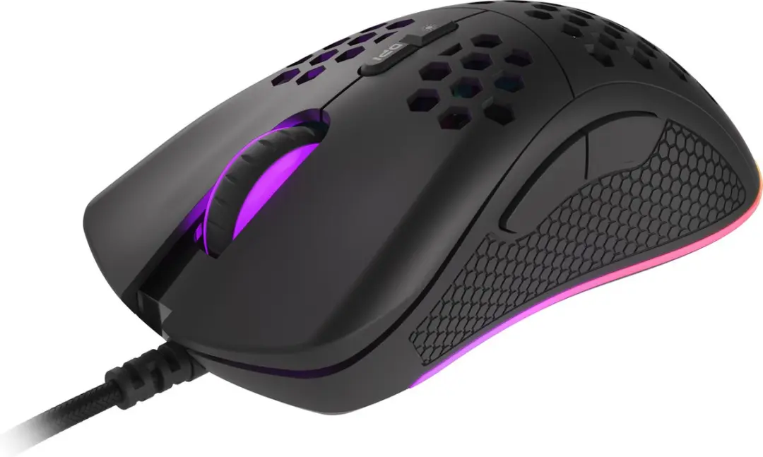 Genesis Krypton 555 NMG-1839 Game Muis - 7 Knoppen - Zwart
