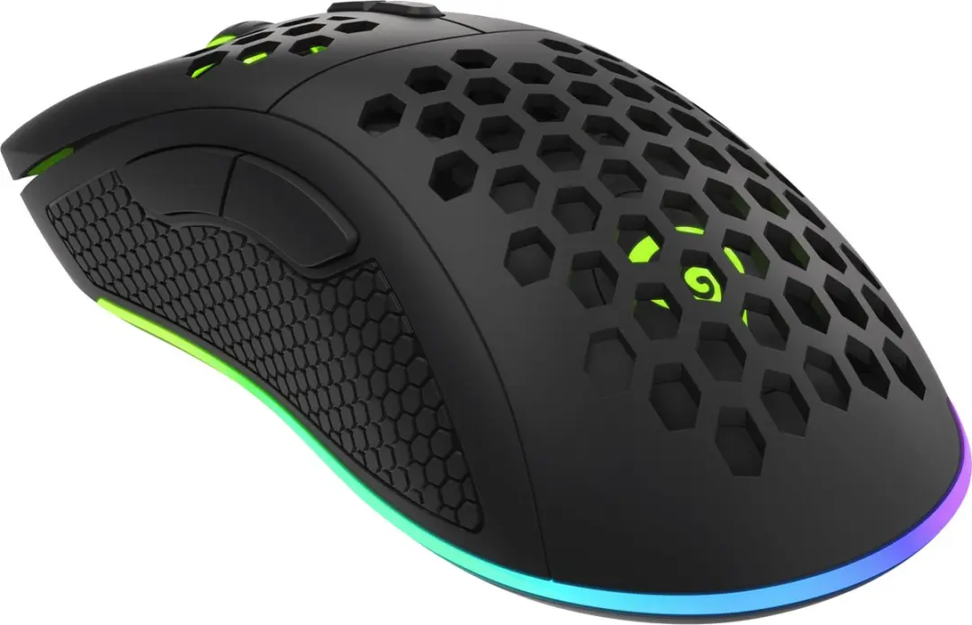 Genesis Krypton 555 NMG-1839 Game Muis - 7 Knoppen - Zwart