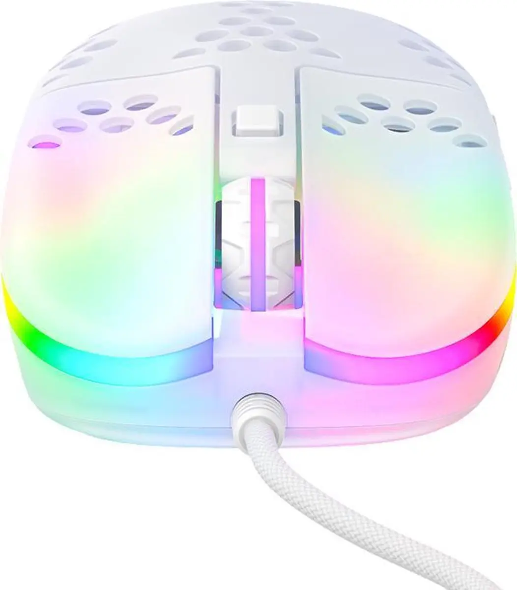 Cherry XTRFY MZ1 Gaming Muis 16000 DPI - Wit