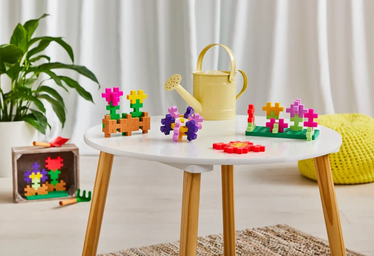 Plus-Plus BIG Activity Flowers 4355 Bouwset - 40 Stuks - Bloemen