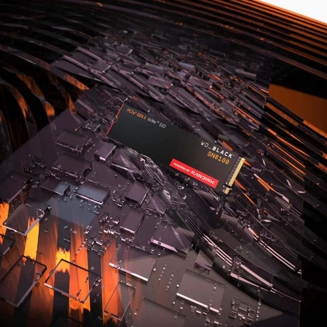 SanDisk WD_BLACK SN8100 WDS800T1X0M-00CMT0 SSD - 8TB