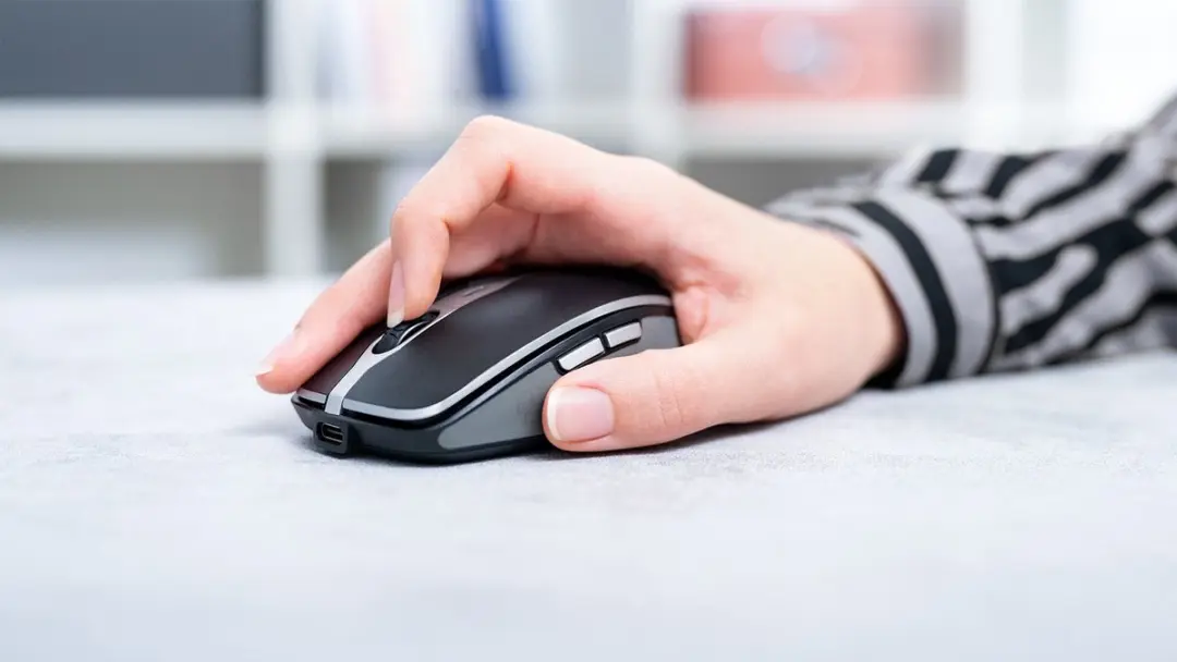 Cherry MW 9100 JW-9100-2 Ambidextrous Muis - Zwart