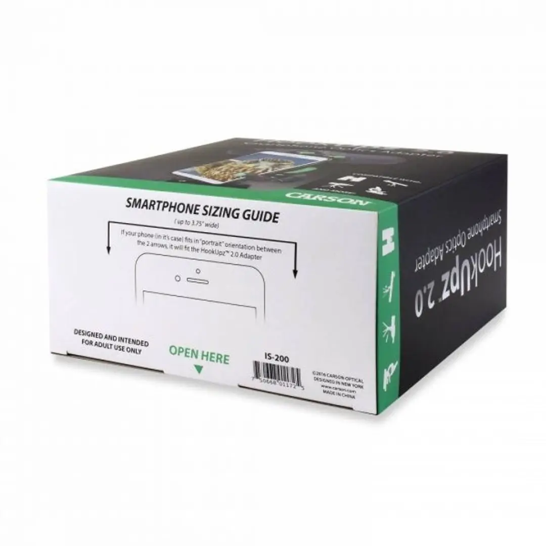 Carson IS-200 HookUpz 2.0 Telefoonhouder - Universeel