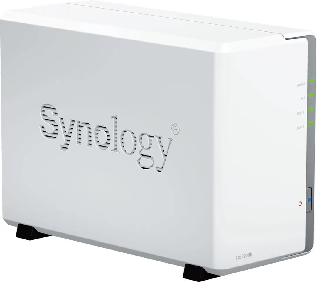 Synology DS223j NAS - 8TB (2x4TB) Wit