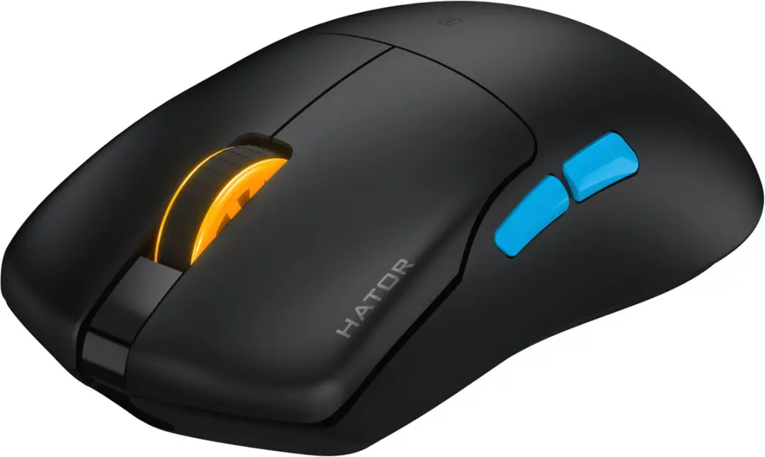 Hator Pulsar 3 PRO HTM640 Gamingmuis - 30.000 DPI - Zwart