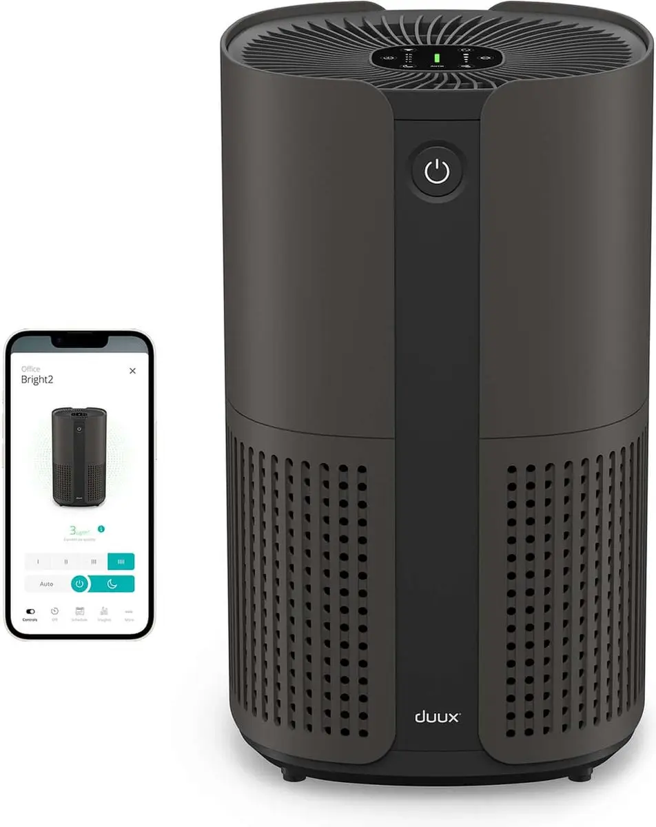 Duux Bright 2 DXPU08 Luchtreiniger - 42m² - Zwart