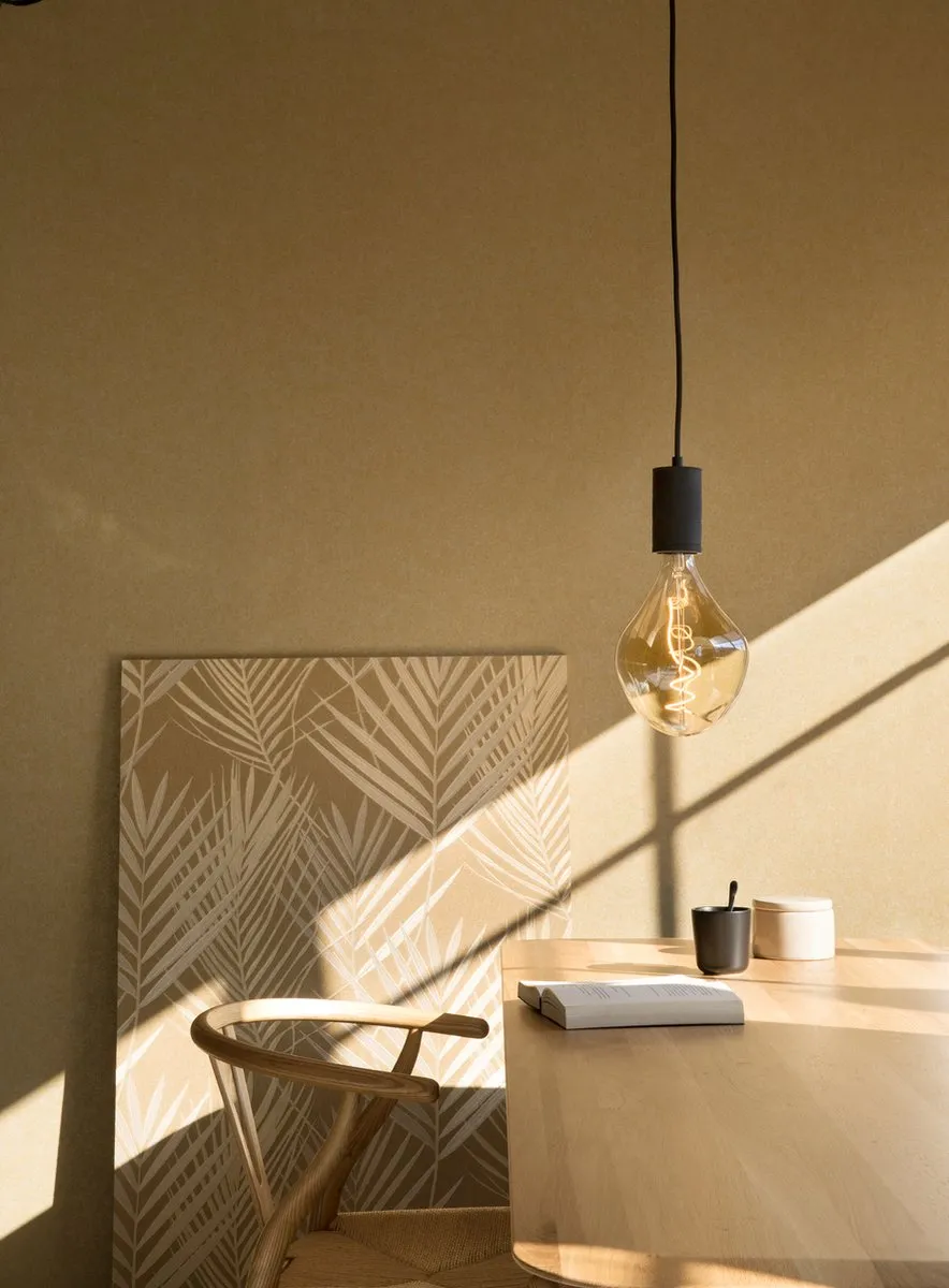 Calex Retro Pendellamp E27 - Zwart
