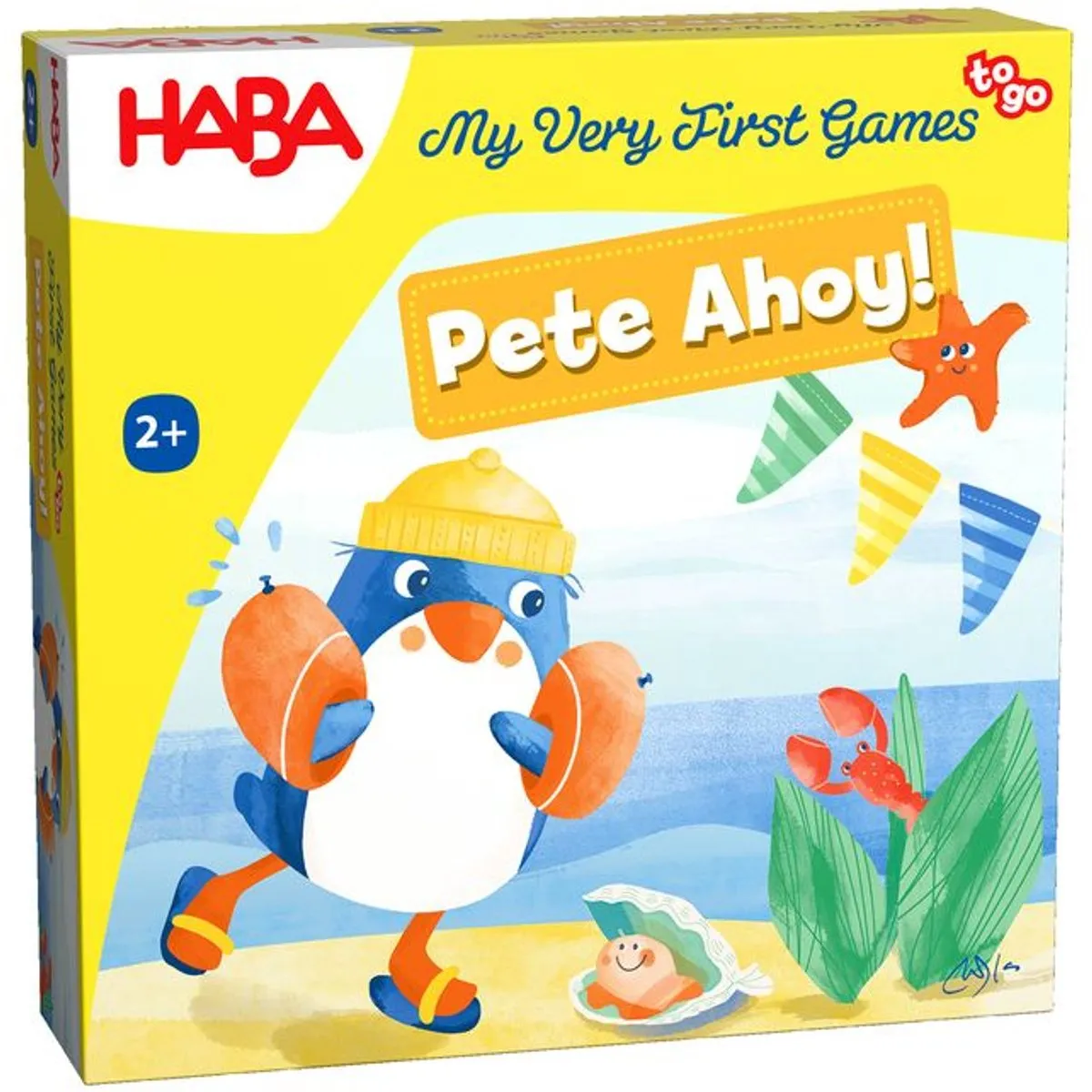 Haba Op Reis & Piet Ahoi Spelletjes - 2 Stuks - Blauw