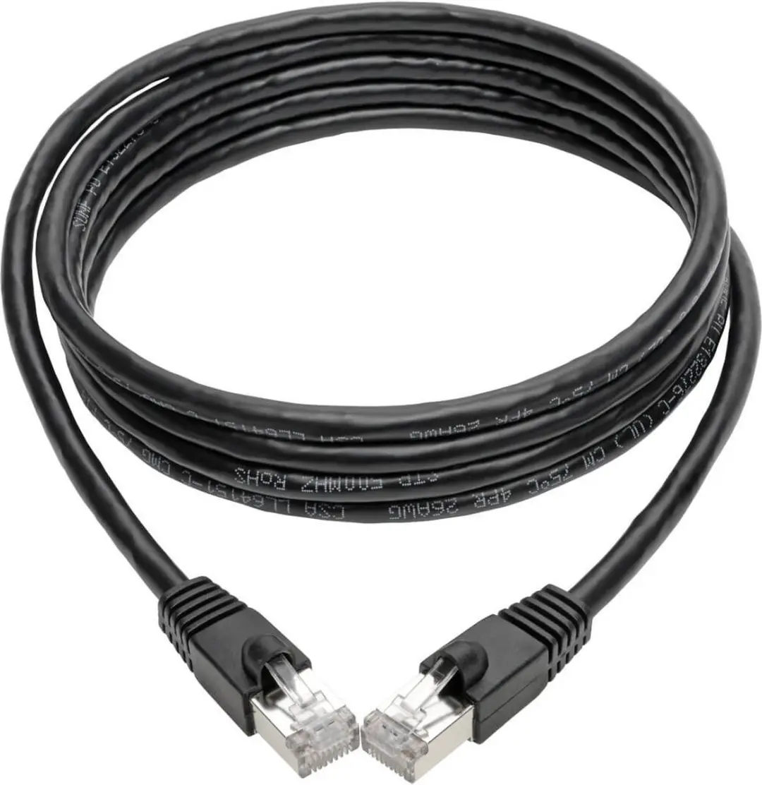 Tripp Lite N262-007-BK Netwerkkabel Cat6a U/FTP 2,1m - Zwart