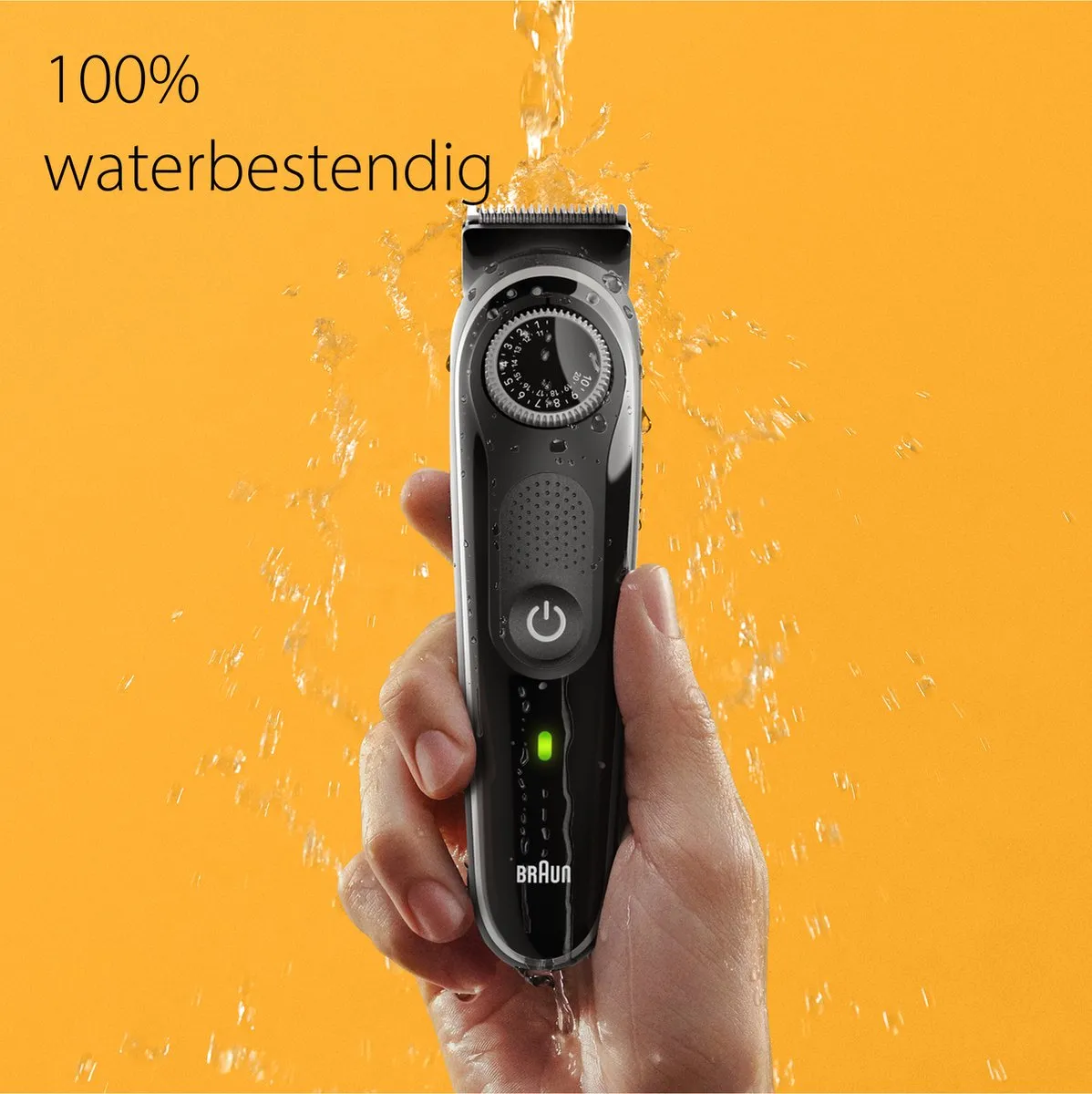 Braun Series 3 BT3440 Baardtrimmer - 80 minuten - 3 Opzetstukken - Zwart - afbeelding 6 van 6