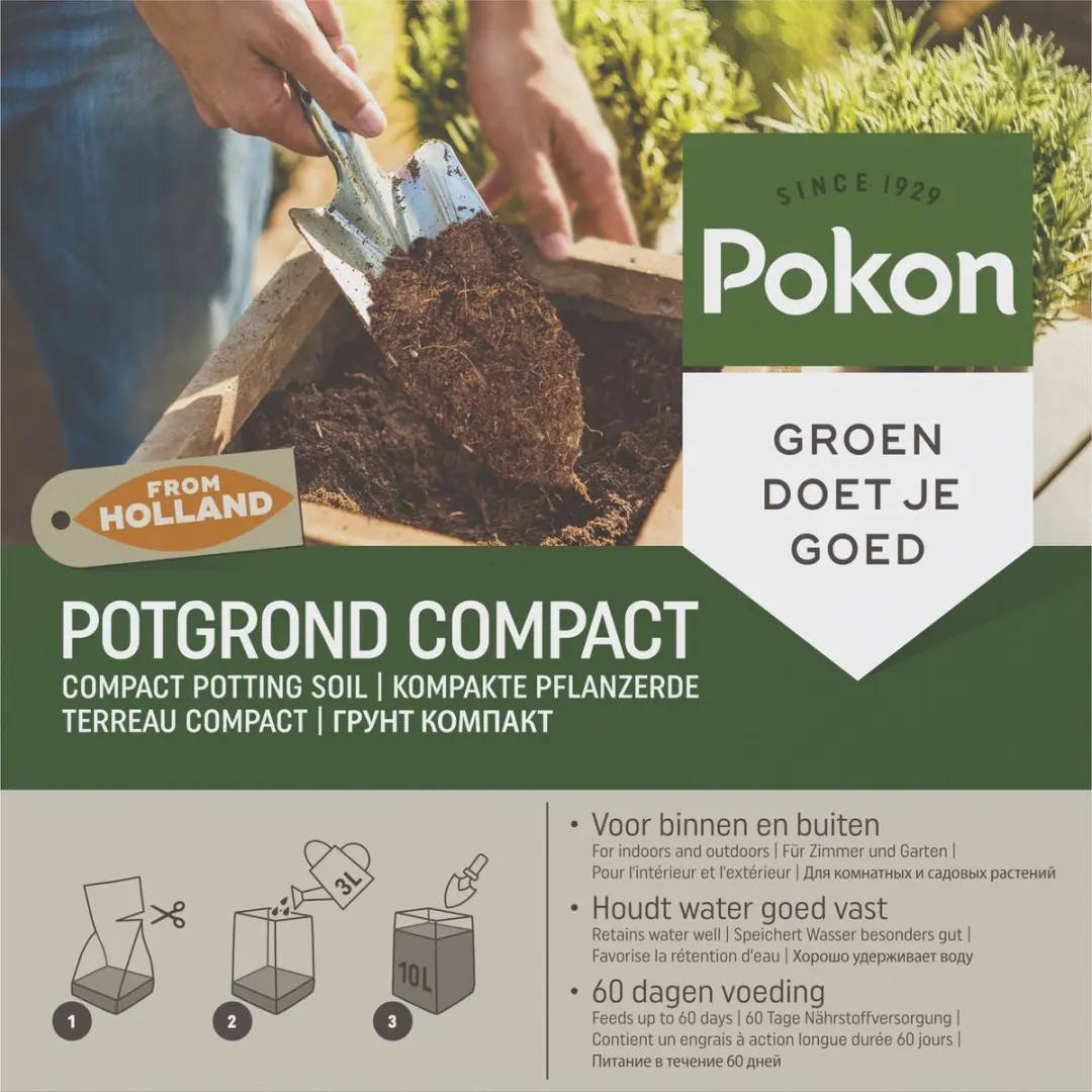Pokon Kokos Potgrond Compact 10L