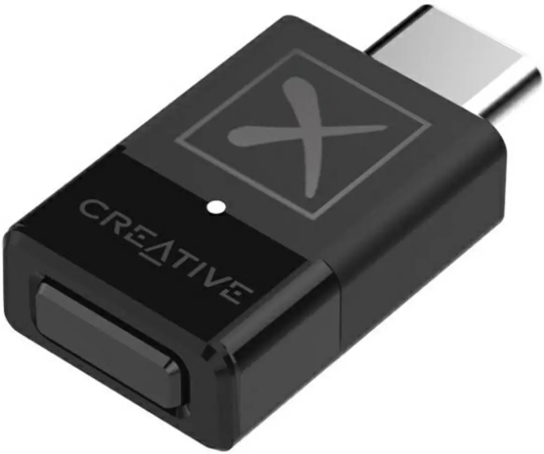 Creative BT-W3X Bluetooth Zender - 50m Bereik - AptX HD - Zwart