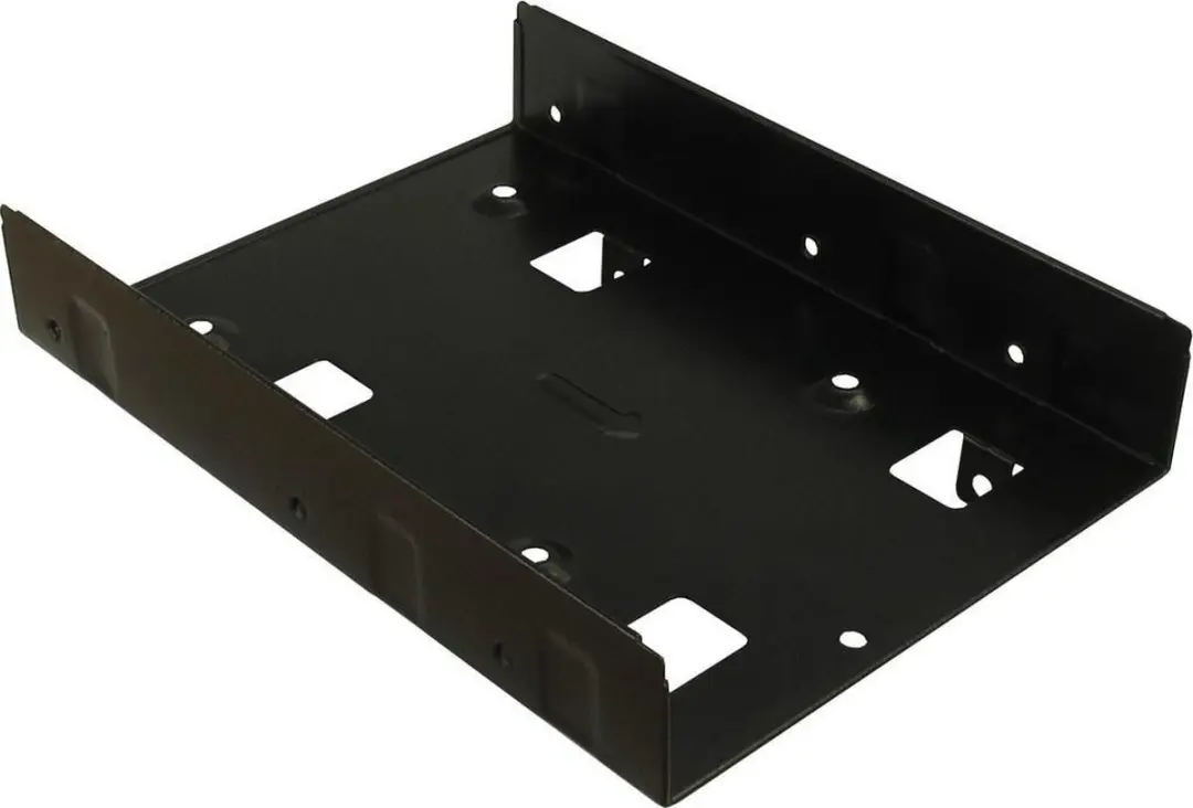 Intertech 88885232 Drive Bay Bezelplaat - 2x 2,5" - Zwart