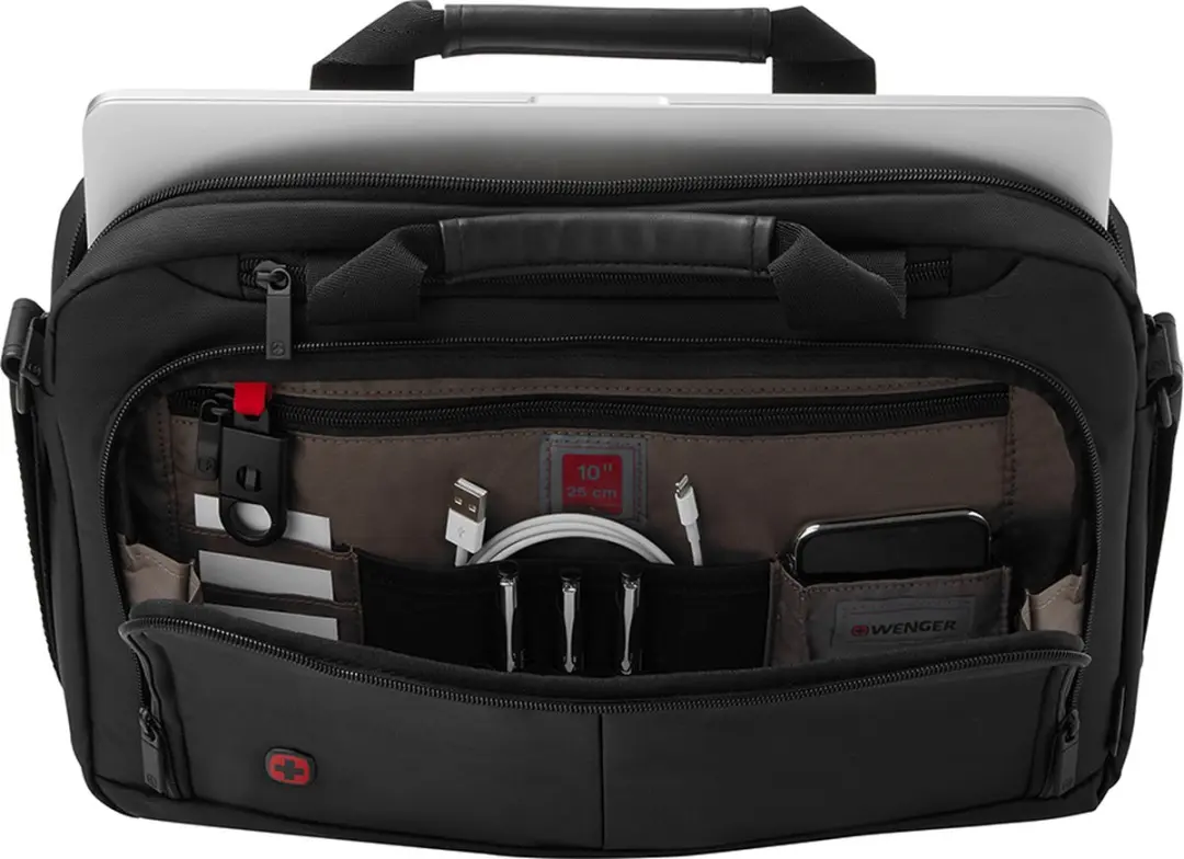 Wenger Laptoptas Source 14" 601064 BK - 14" - Zwart