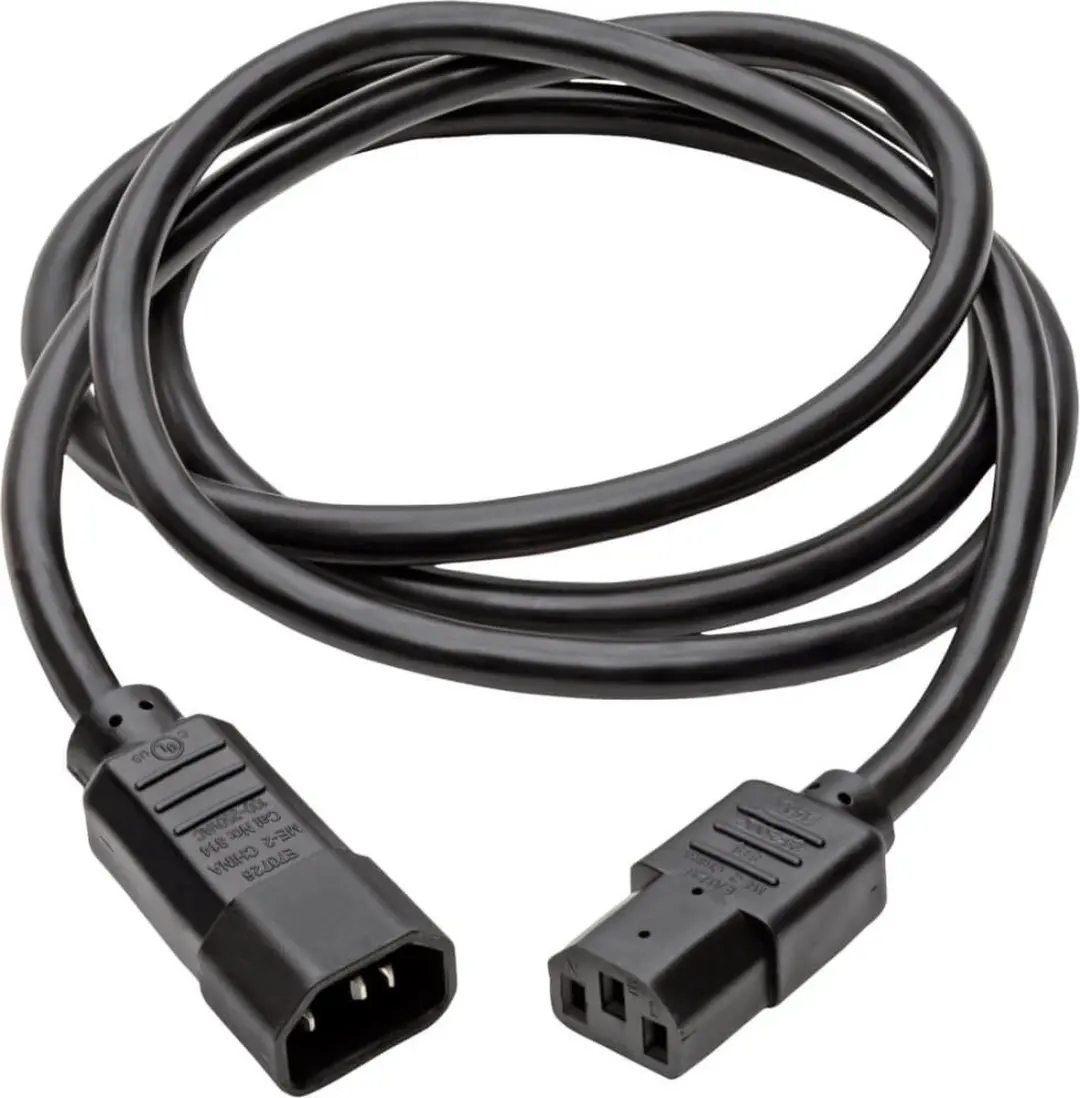 Tripp Lite P005-010 Elektriciteitssnoer 3,05m - C14 naar C13 - Zwart
